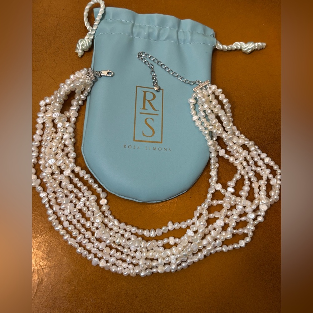 Ross-Simons White freshwater Pearl Necklace